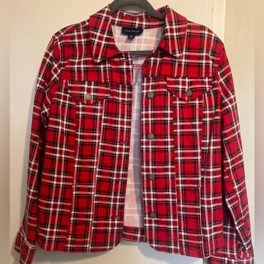 Charter Club Jean Jacket